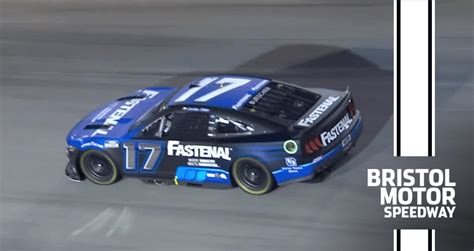 NASCAR at Bristol results: Chris Buescher takes checkered flag, .